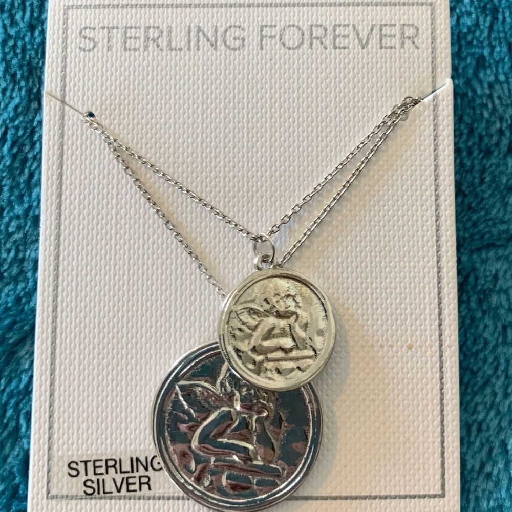 Sterling Forever Two Sterling Silver Chain